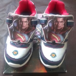 COPY - Marvel Superman tenis shoes toodler boy si…